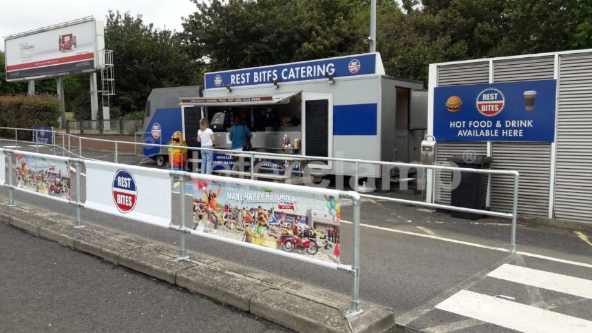 Eurotunnel Handrails and Banners